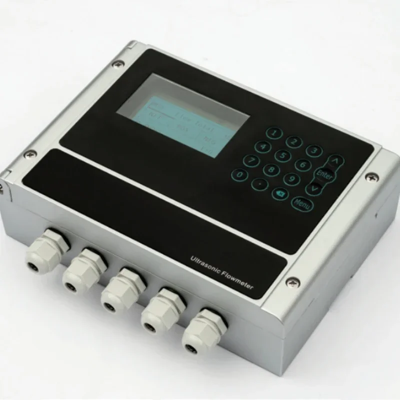 Wall-mounted ultrasonic flowmeter for water conservancy