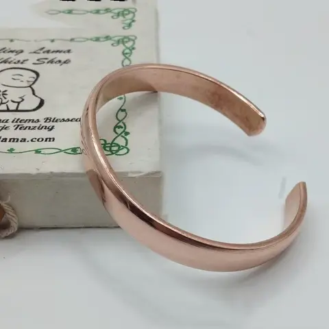 Retro Hand Forged 100% Copper Cuff Bangle for Women Punk Solid and High Gauge Pure Copper Wristlet Party Jewelry Gifts