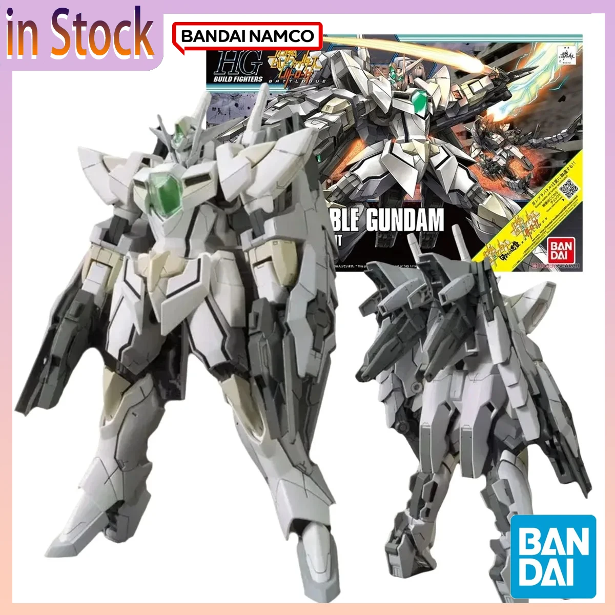 

In Stock BANDAI Oficial Genuine Gundam Model Kit Figures Original HGBF 1/144 Figures Gundam Build Anime Model Toys Kids Gift