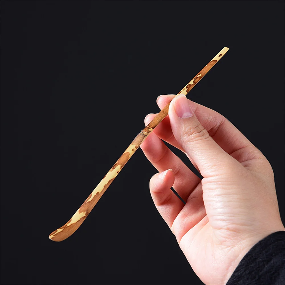 Tea Ceremony Tool Bamboo Tea Needle Tea Ceremony Accessories Round Beautiful Scoop Utensils Tea Set Without Burr Tea Separation
