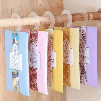 Sachet parfumé pour garde-robe, 1 pièce, sac parfumé pour l'élimination des odeurs, désodorisant domestique, essentiels pour l'appartement, fournitures cadeaux pour la rentrée scolaire