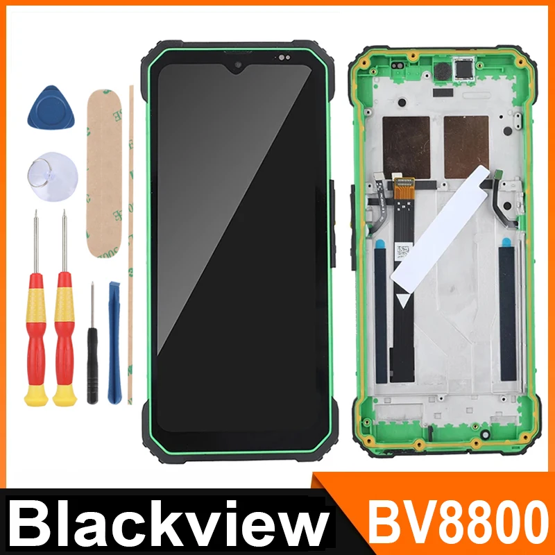 Blackview BV8800 BL8800 BL8800 Pro/ 6.58 인치 FHD, LCD 디스플레이, 터치 스크린, 프레임 포함