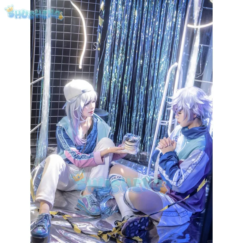 زي تنكري كوزميز ياتونوكامي كاناتا مع شعر مستعار ، زي أنيمي ، بدلة لعب الأدوار ، زي كوزميز لعيد هالوين وحفل كرنفال