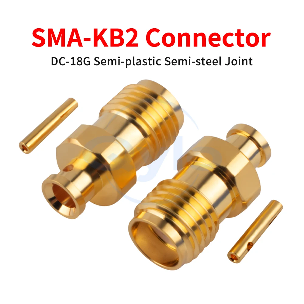 SMA-KB2 RF Cable Connector DC-18G 086/405 Semi-Flexible/Semi-Rigid Cable Connector (1 pcs)