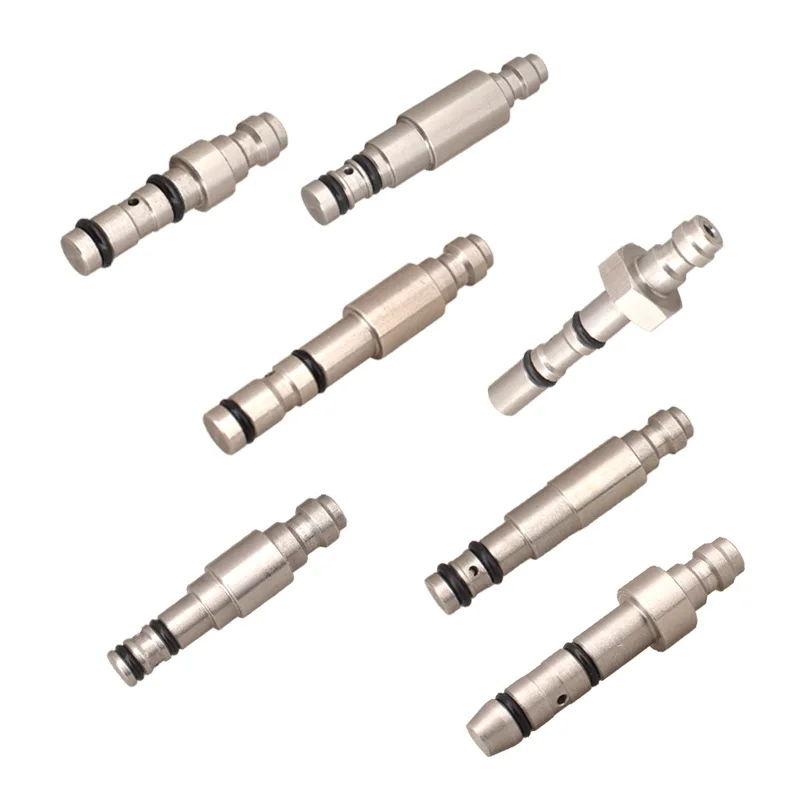 HPA Snap On Quick Fill Probe Filling Adapter Stainless Steel 8mm Male Quick Connect For BSA Stepped Scuba Diving CO2 Accesories