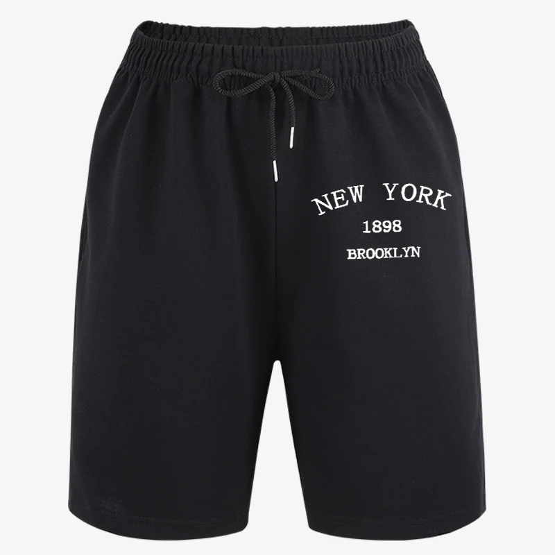 

Мужские спортивные шорты New York Brooklyn 1898 Prints: базовые, повседневные, для спортзала, летние, для бега, свободного кроя