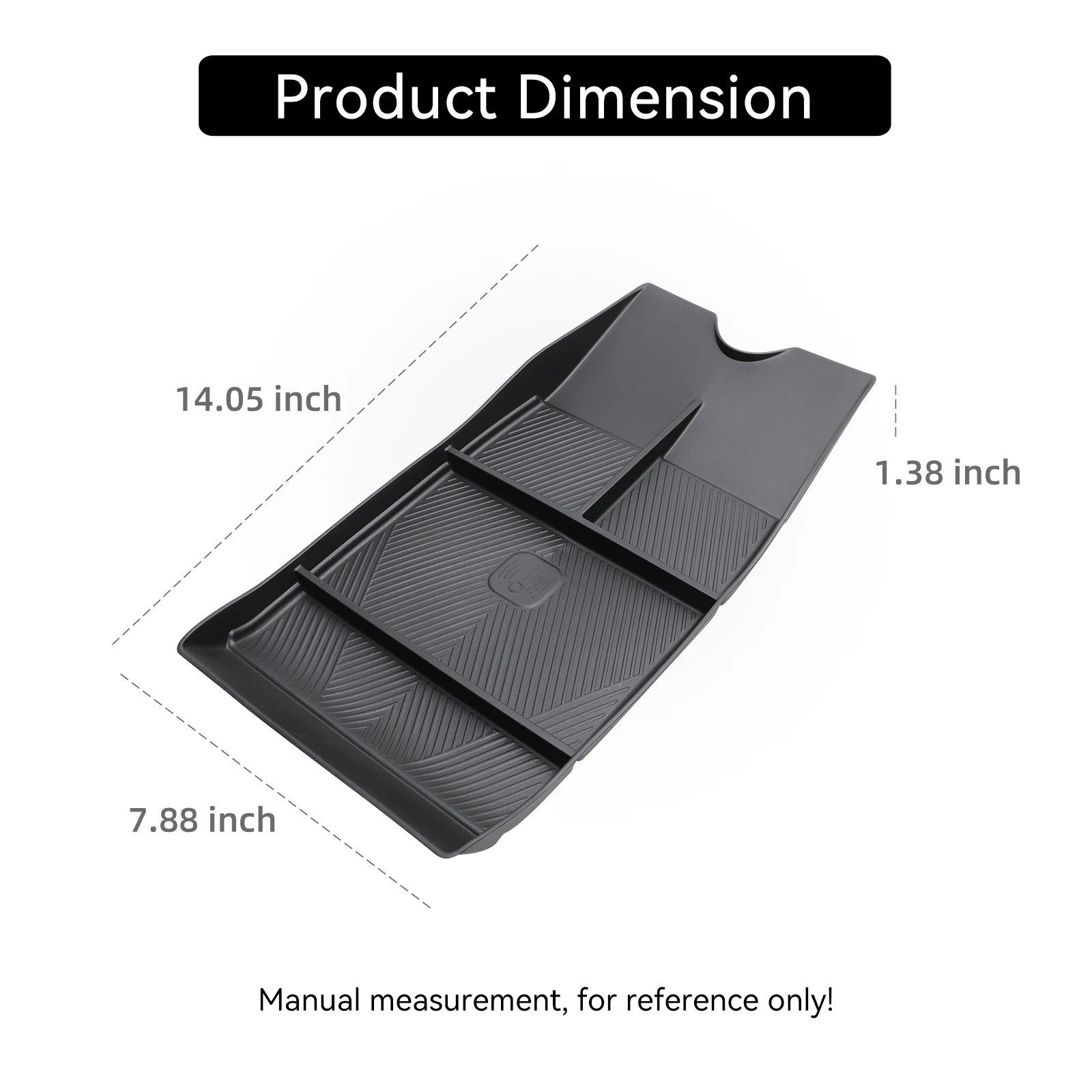 Smabee for Chery ICAR 03/Jaecoo 6 J6 2024-2026 TPE Center Console Armrest Lower Layer Storage Box Tray Organizer Accessories Car