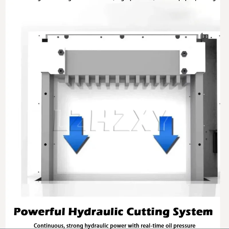 Hydraulic Programmable Cutter Paper Cutter Fully Automatic Heavy Duty Paper Trimmer 220/110v High Precision Cutter Customized