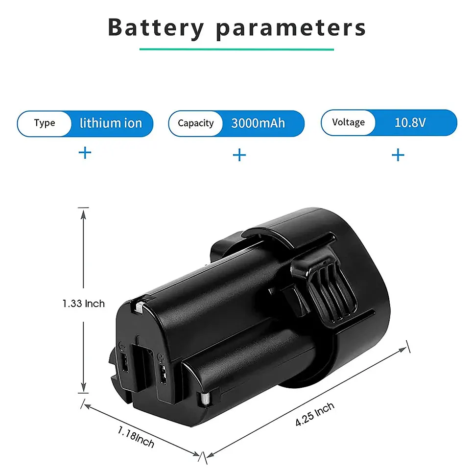 Original Makita 10.8V BL1013 Rechargeable Power Tools Li-Ion Battery Replacement TD090D DF030D LCT203 W BL1014 tools Battery