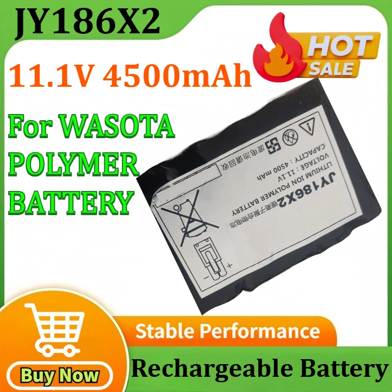 

JY186X2 11.1V 4500mAh Lithium-ion Polymer Battery For WASOTA POLYMER BATTERY
