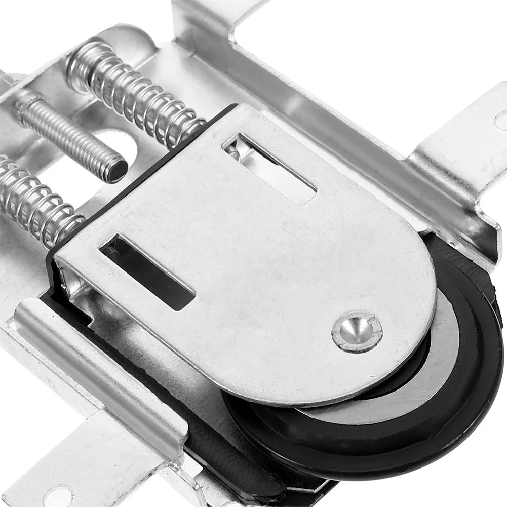 2Pair Iron Alloy Sliding Door Caster Adjustable Sliding Cabinets Door Replacement Roller Pulley For Furniture Closets Wardrobe view 3