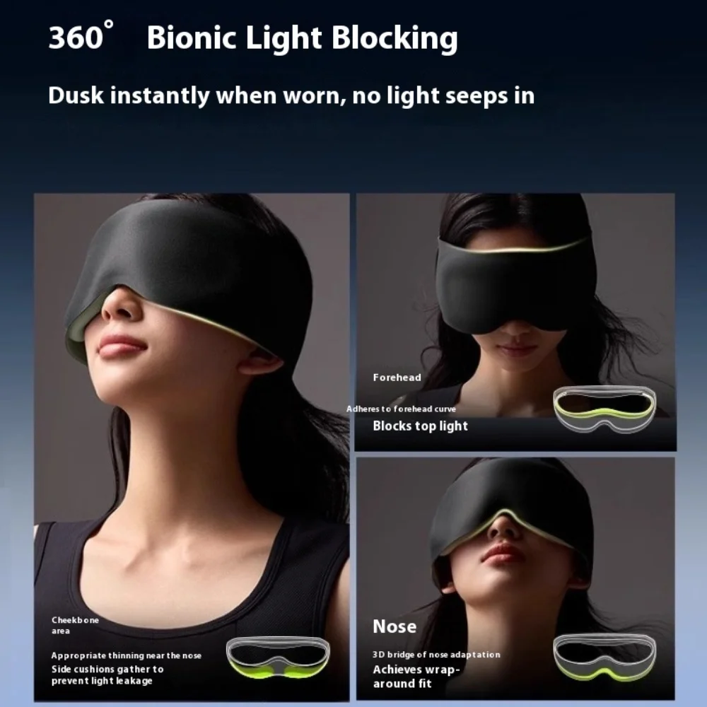 Weighted Eye Mask Sleeping Mask for Light Blocking Travel Eye Blindfold for Relaxation Gravity Sleep Patchs Eyeshade Sleepmask - Image 6