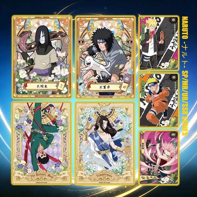 

Uchiha Itachi Jiraiya Mitsuki Gaara Uzumaki Naruto KAYOU NARUTO SP MR UR SSR SERIES Japanese Anime Collection Card Toys Gift