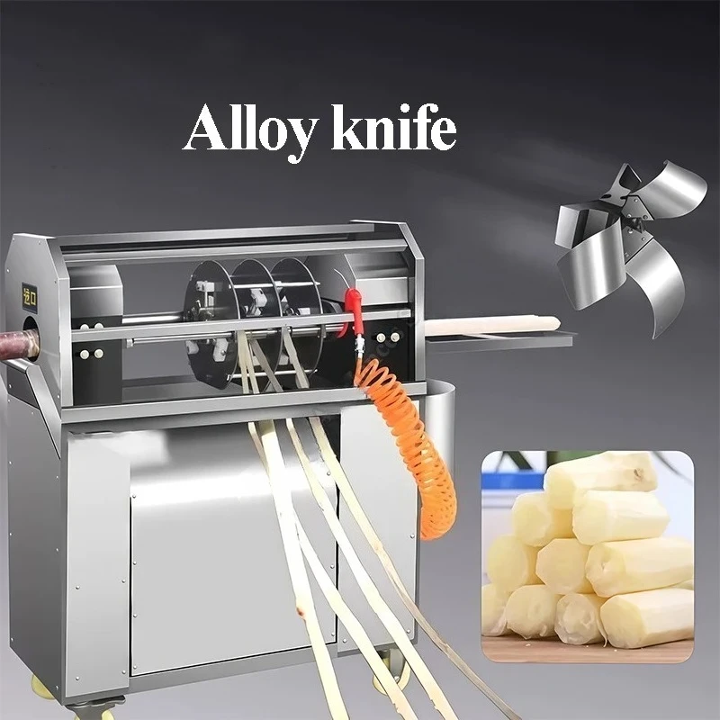 Electric Sugar Cane Skin Remover Peel Sugarcane Safely  Effortlessly with Our Machine​
