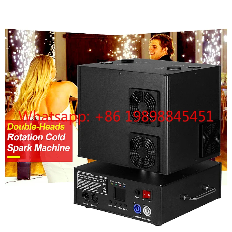 SHTX New 1300W DMX512 Remote Cold Spark Machine For Party Wedding Christmas Events