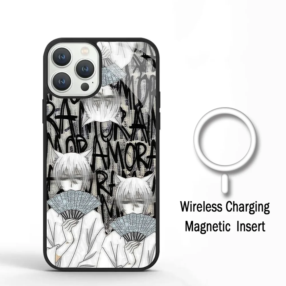 Kamisama Hajimemashita Tomoe Anime Phone Case For IPhone 11 12 13 14 15 Plus Pro Max Mirror Acrylic Cover For Magsafe