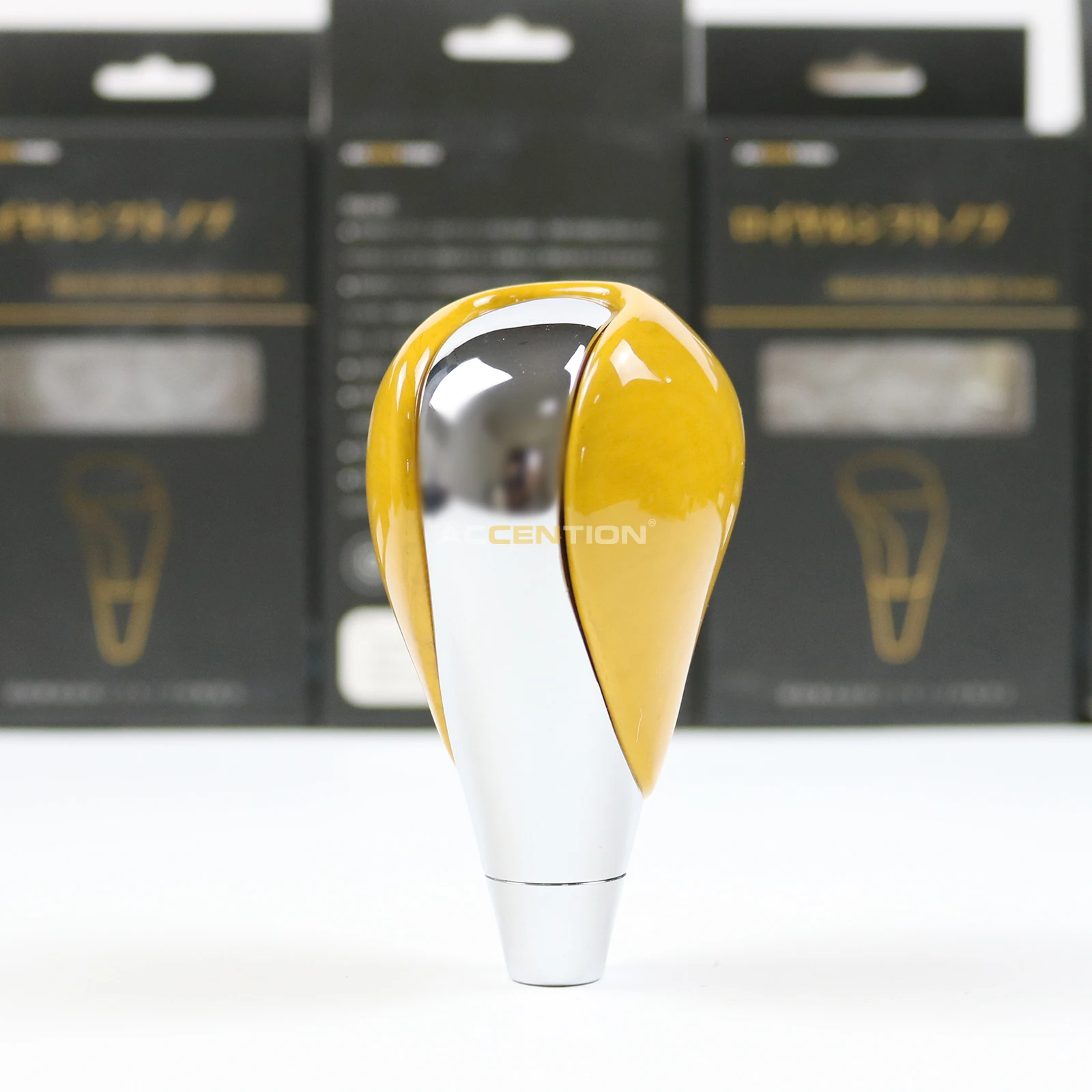 

Piano Yellow Gear Shift Knob For Lexus ES300h ES350 GS300 GS350 GS430 GS450h GS460 IS F IS250 IS350 LS460 LS600h RX350 RX450h