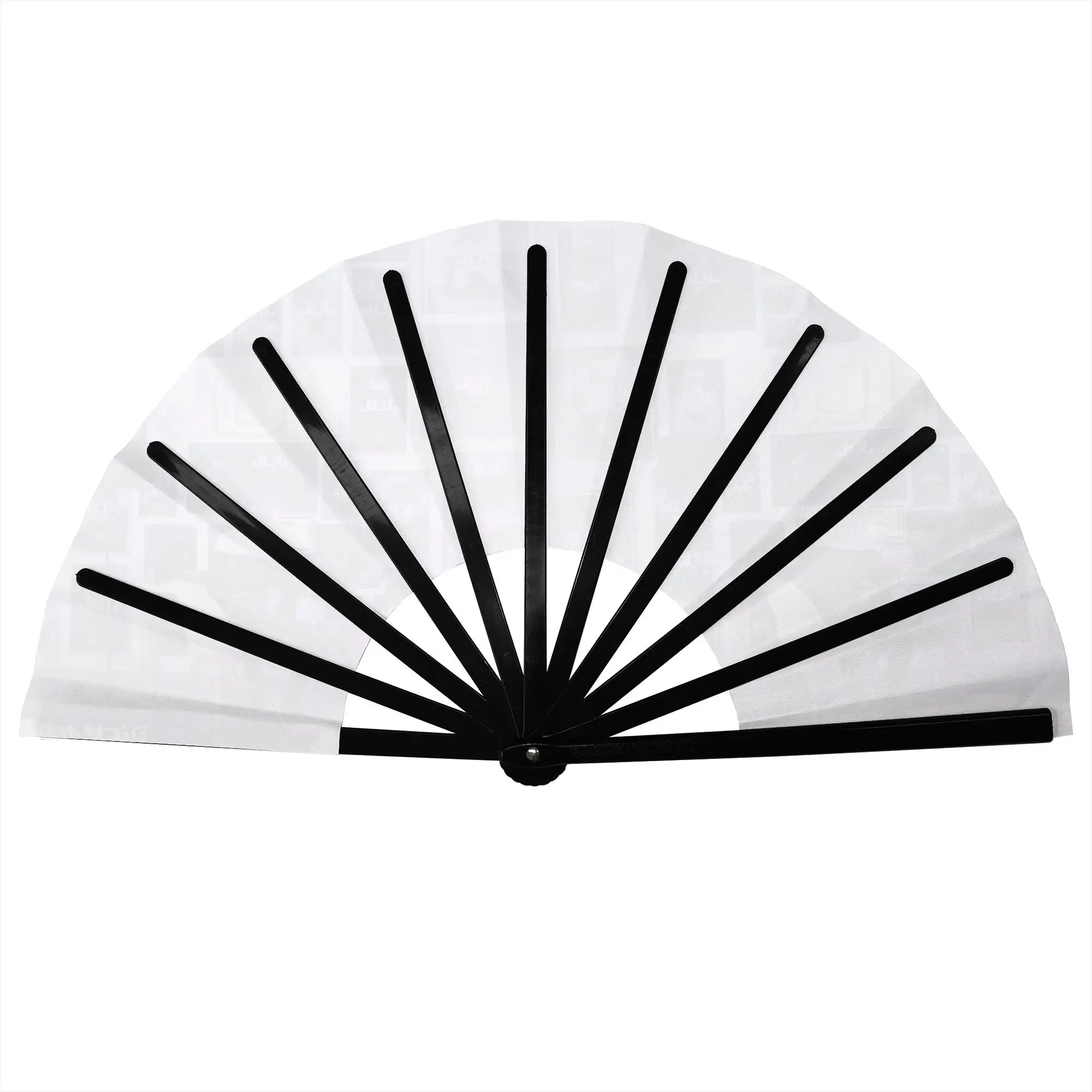 Hip-Hop Jul Singer Hand Fan Promotional Gift Event Souvenir Rien 100 Rien Durable Folding Fans Creative Bulk Pack Fan