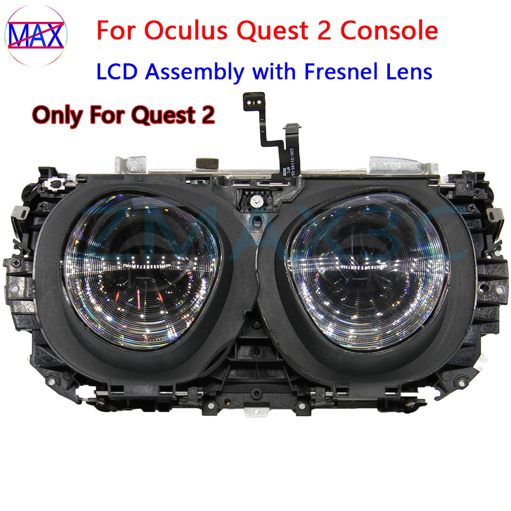 Original LCD Screen For Oculus Quest 2 VR Headset Console Display Assembly With Fresnel Lens For Meta Quest 2 Replacement Parts