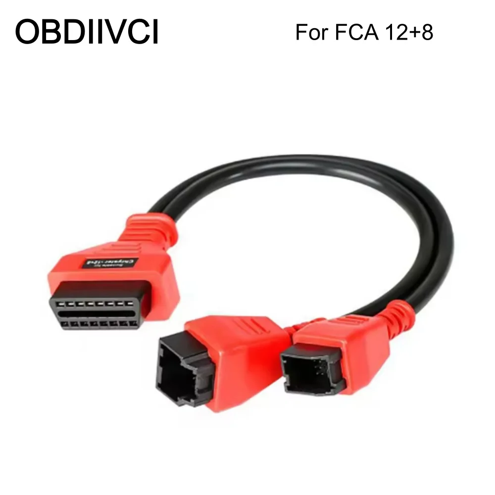For FCA 12+8 Pin OBD Cable For Chrysler Programming Supports MaxiSys/IM608 /Launch X431 V