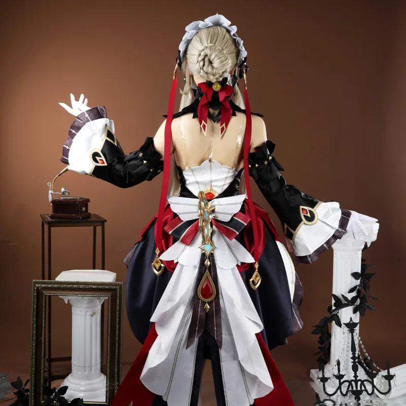 Genshin Impact Puppet Sandrone - đánh giá và giá Anime Cosplay Red