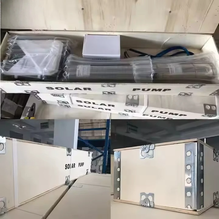 Pompa sommergibile per acqua pulita Pompa di scarico ad alta pressione Pompa acqua Irrigazione AC/DC Ibrido solare