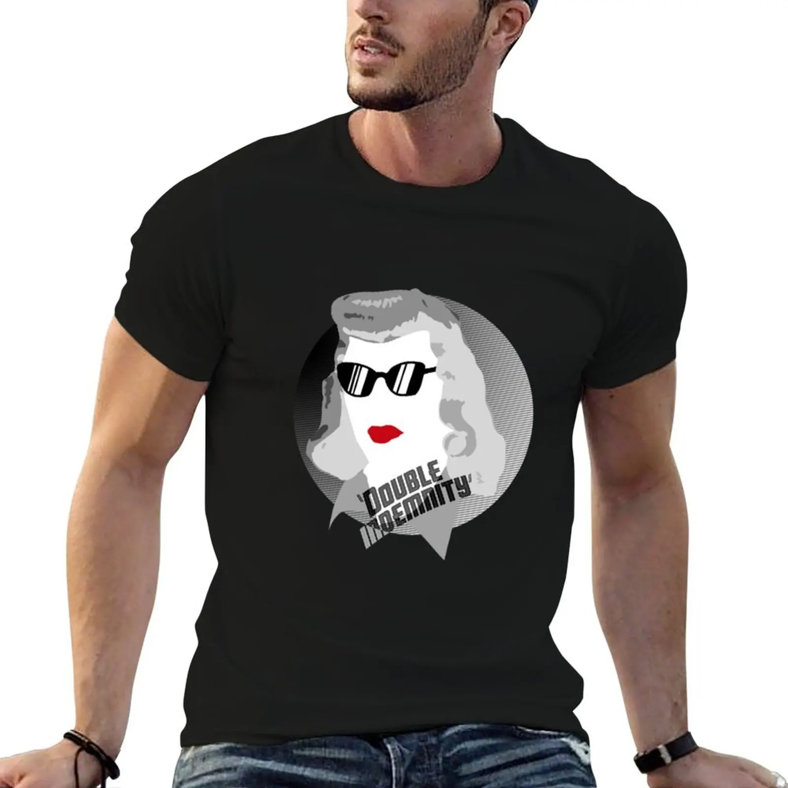 Double Indemnity Classic T-S T-Shirt tops funny shirt cotton designer t shirt men