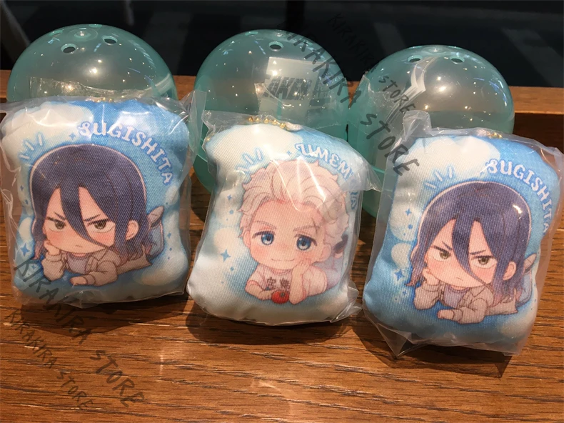 WIND BREAKER Suo Hayato Umemiya Hajime Cotton Capsule Cartoon Keyring Pendant Cosplay Ornaments Genuine Kawaii Hanging Drop