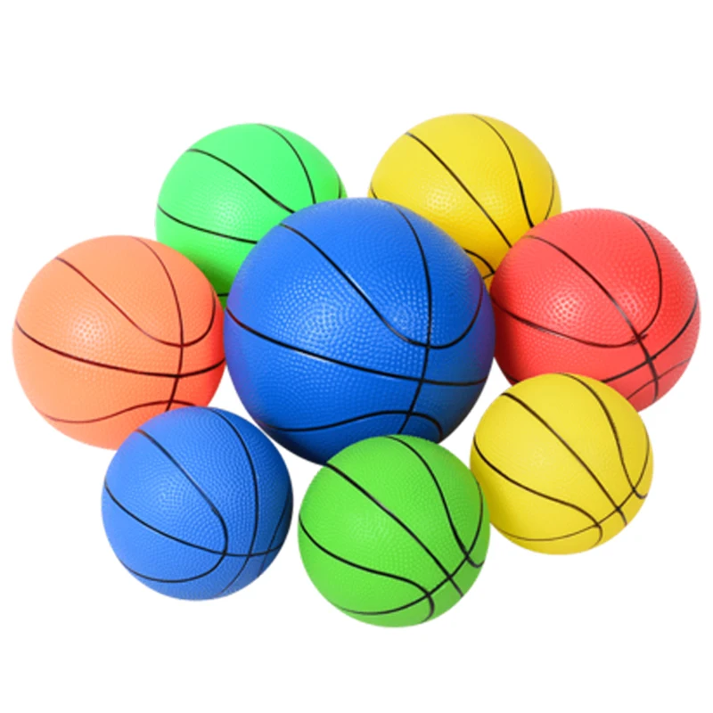 IkFor-Jouets de sport en caoutchouc pour enfants, football, basket-ball, 6 pouces