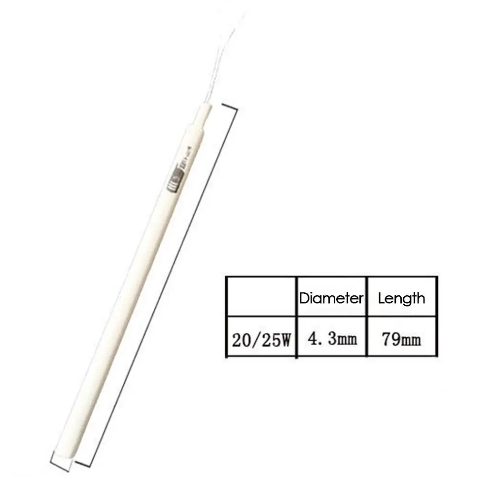 2pcs for 936 937 Solder Iron Station Heating Tool Heating Tool Adapter Ceramic Heater Core Heating