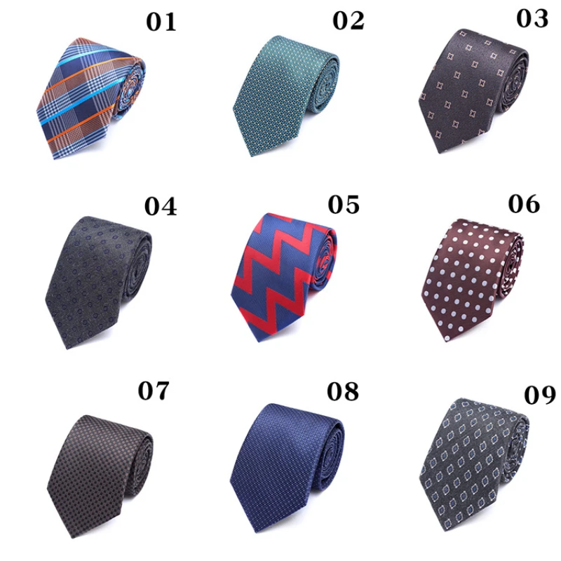 Klassiekers Heren Stropdas Vogel Dot Retro 8 cm Blauwe Mode Streep Stropdas voor mannen Formele Bruiloft relatiegeschenk Stropdas Accessorrie