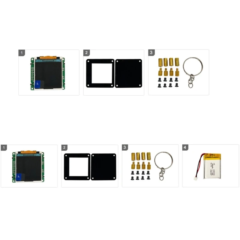 1.44inch LCD Display Base on ESP32 Development Compact Size, ST7735S Display Driver Small Pendant Easy to Carry