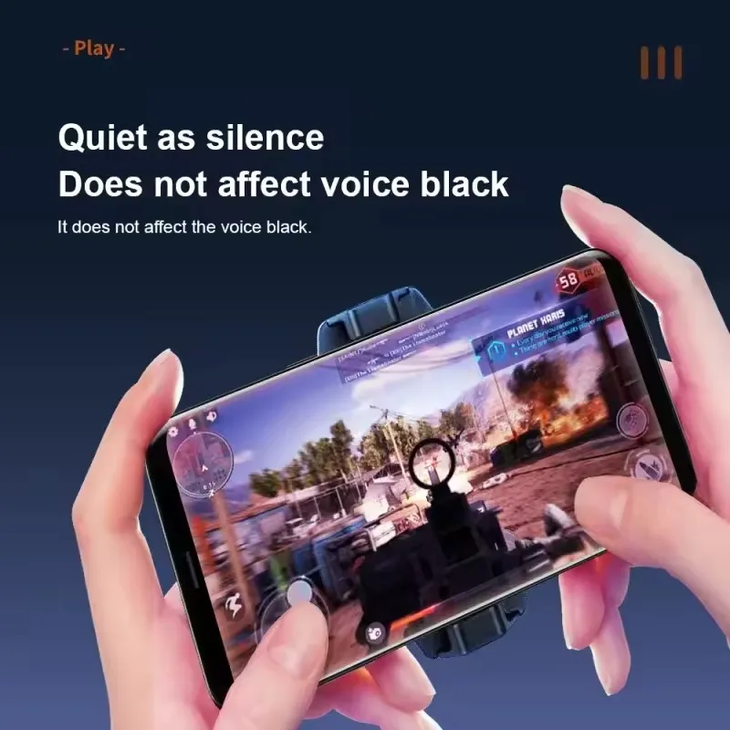 X13 Portable Air-cooled Mobile Phone Cooling Fan Radiator Back-clip Game Cooler for IOS Android Gaming Accessorie Cool Heat Sink