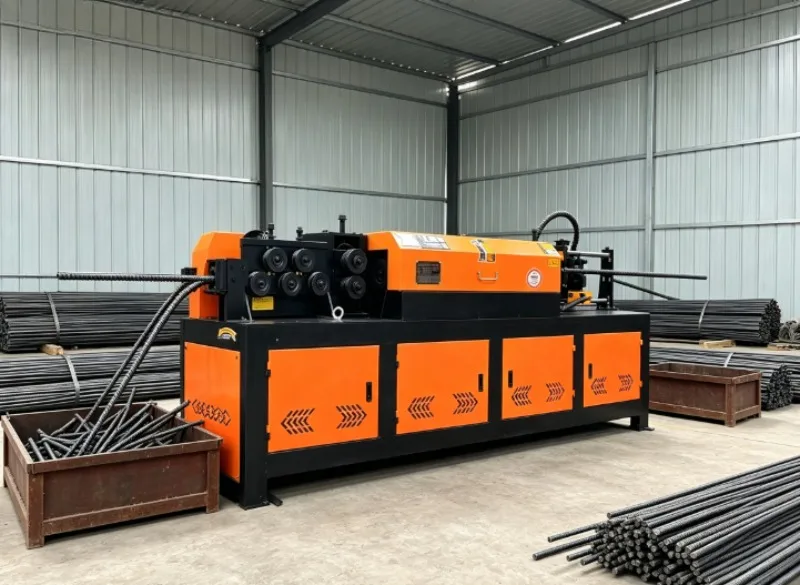 Wear-Resistant High-Durability Steel Bar Straightening & Cutting Equipment for Tunnel Lining Reinforcement Works