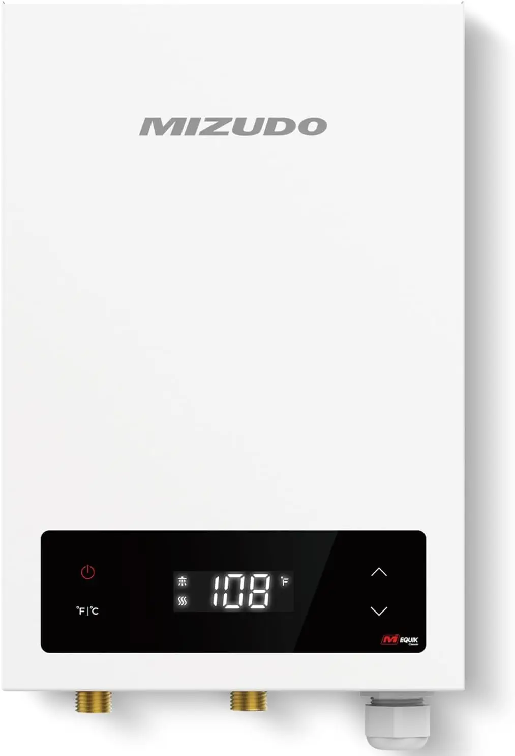 Water Heater Electric, MIZUDO 11KW 240Volt, on Demand Endless Instant Hot Water Heater, ETL Certificated, with LED Digital Displ