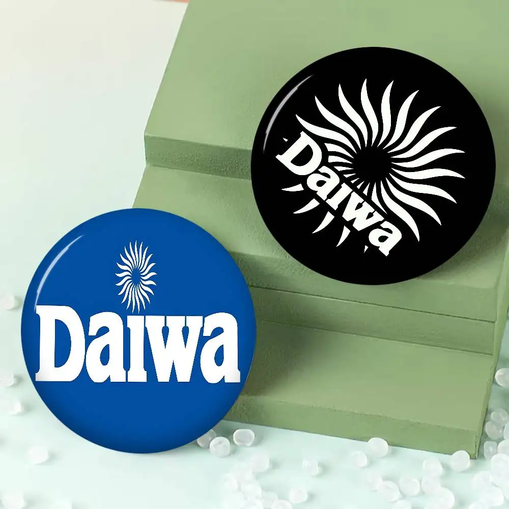 Daiwa Fishing Logo Anime Brooches Cute Cartoon  Badge Jacket Jeans Lapel Pin Gift Accessorie