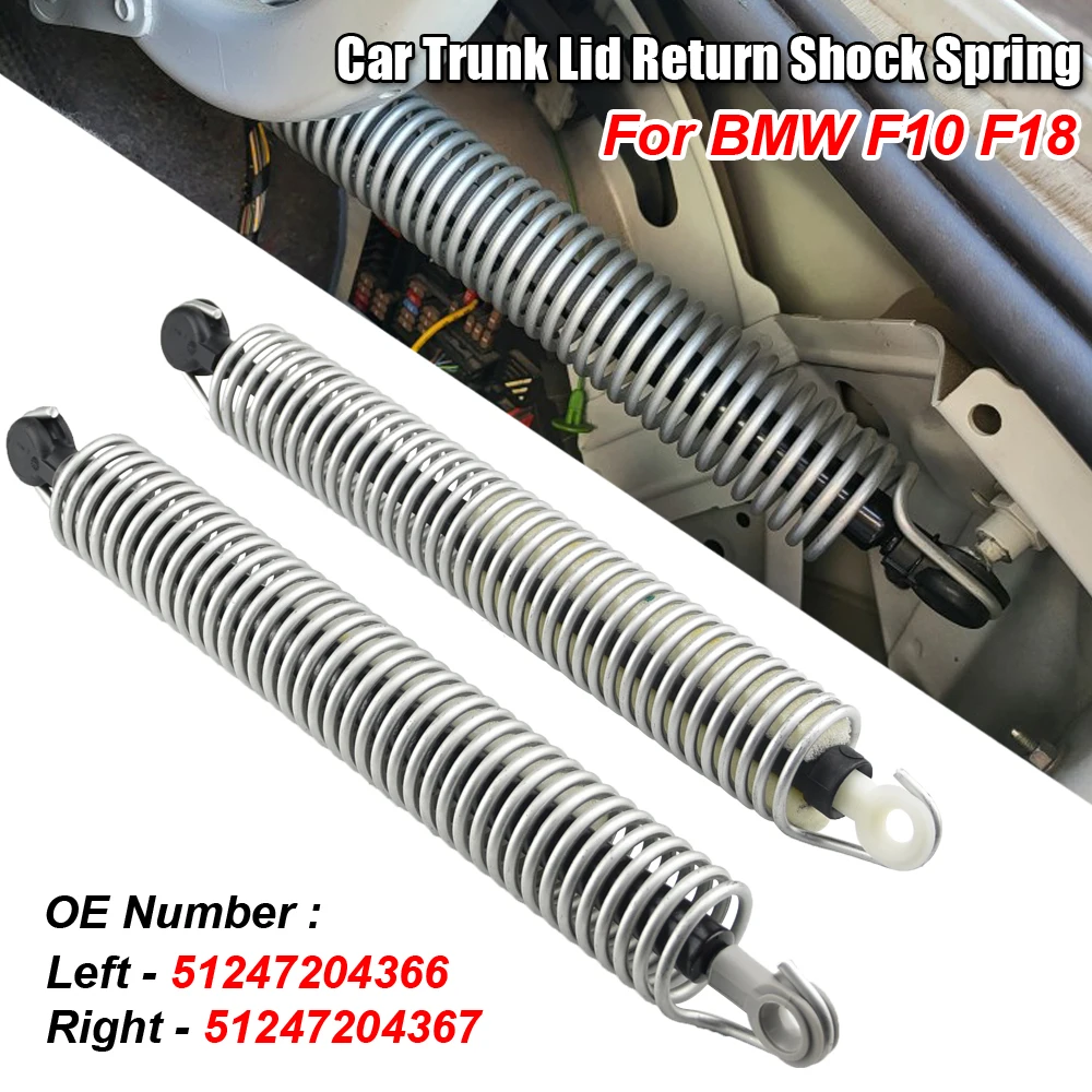 AP03 51247204367 Rear Left Right Trunk Tension Spring for BMW 5 Series F10 2009-2017 Saloon 51 24 7 204 367