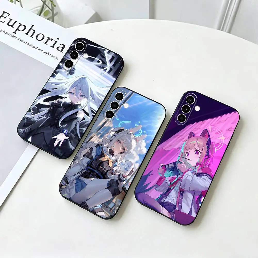 Blue Archive gift  Phone Case For Samsung Galaxy A73,A72,A71,A70,A53,A52,A51,Others Soft Black Cover