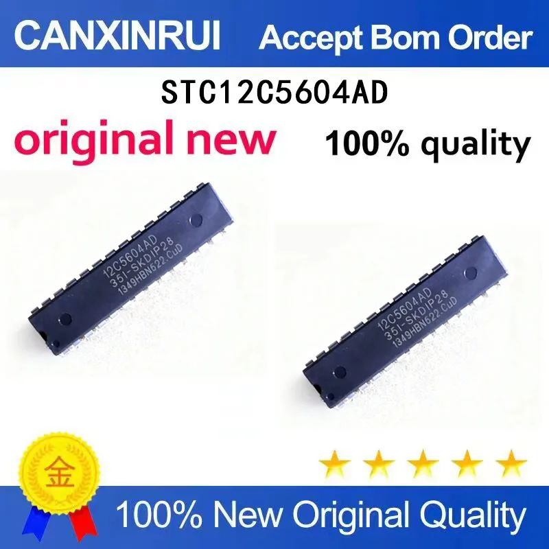 

(5-100 Pieces) STC12C5604AD 12C5604AD DIP brand new in stock
