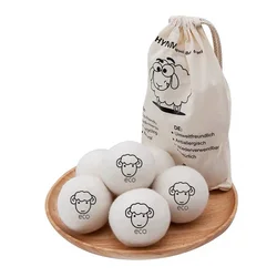 Wool Dryer Balls Fabric Virgin Reusable Softener Laundry 5cm Dry Kit Ball Practical Home Washing Balls Wool Dryer Balls