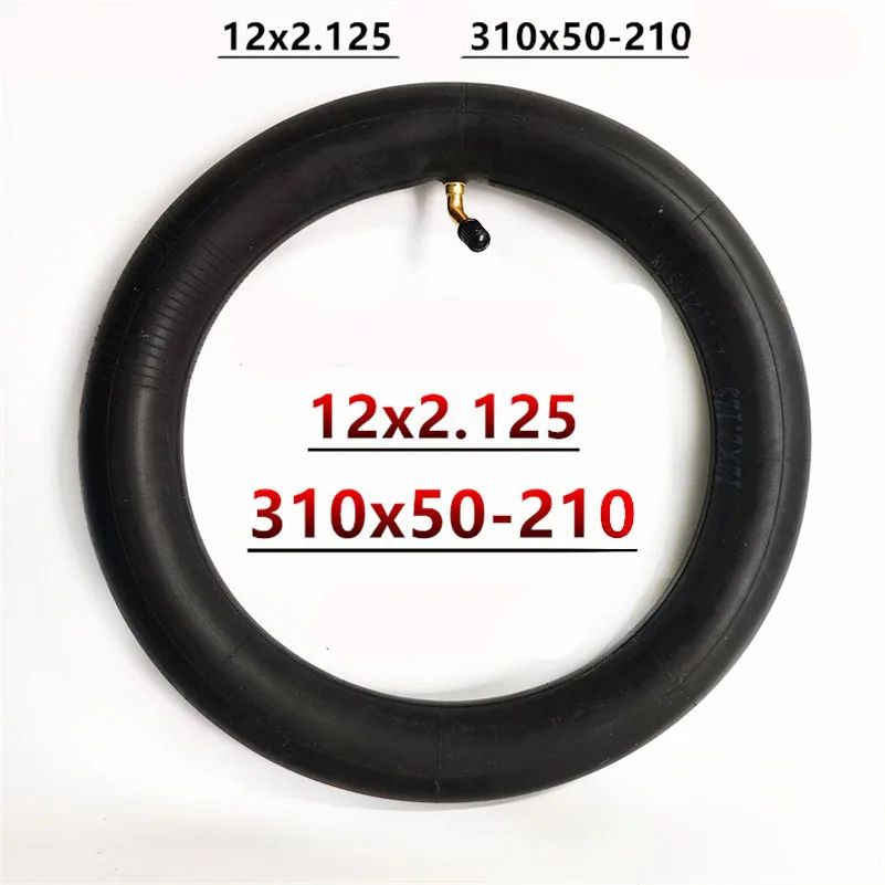 12 Inch 310X50-210 Tube Tire For Etwow Electric Scooter Baby Carriage Replacement Wear-resistant Electric Wheelchair Tyre