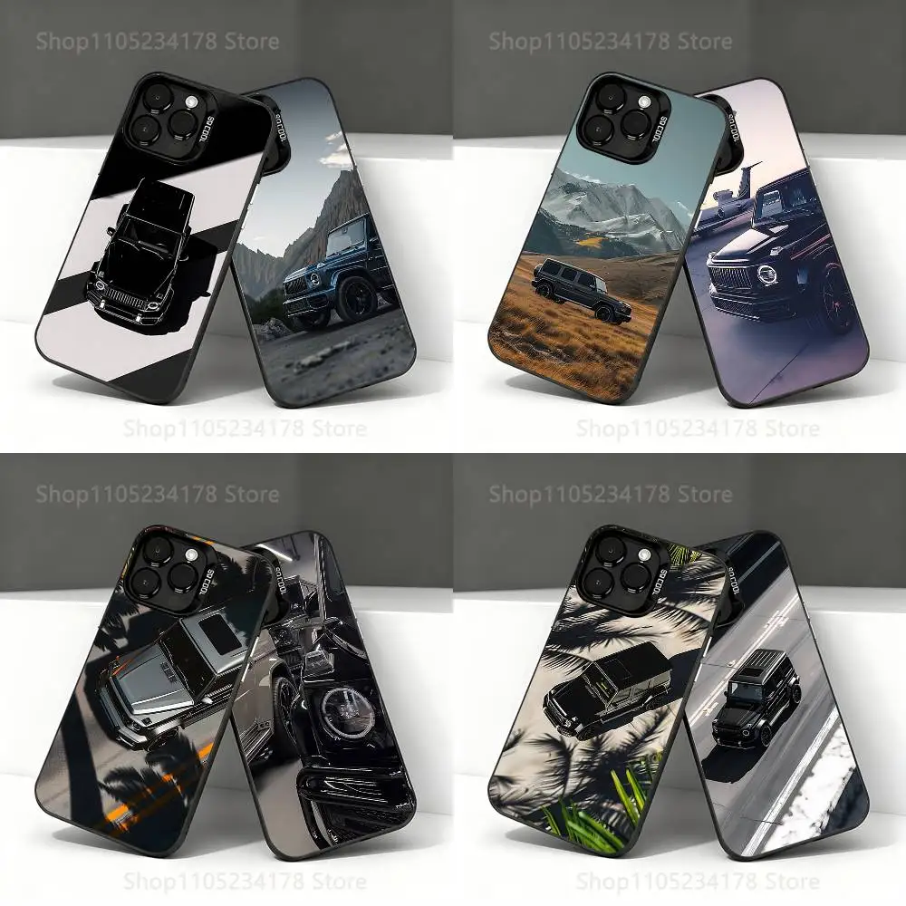 

Black Sport Cool G Series Car Black Phone Case Compatible with iPhone 17 16 15 14 13 12 11, Pro, Max, Plus, E, Air, Mini