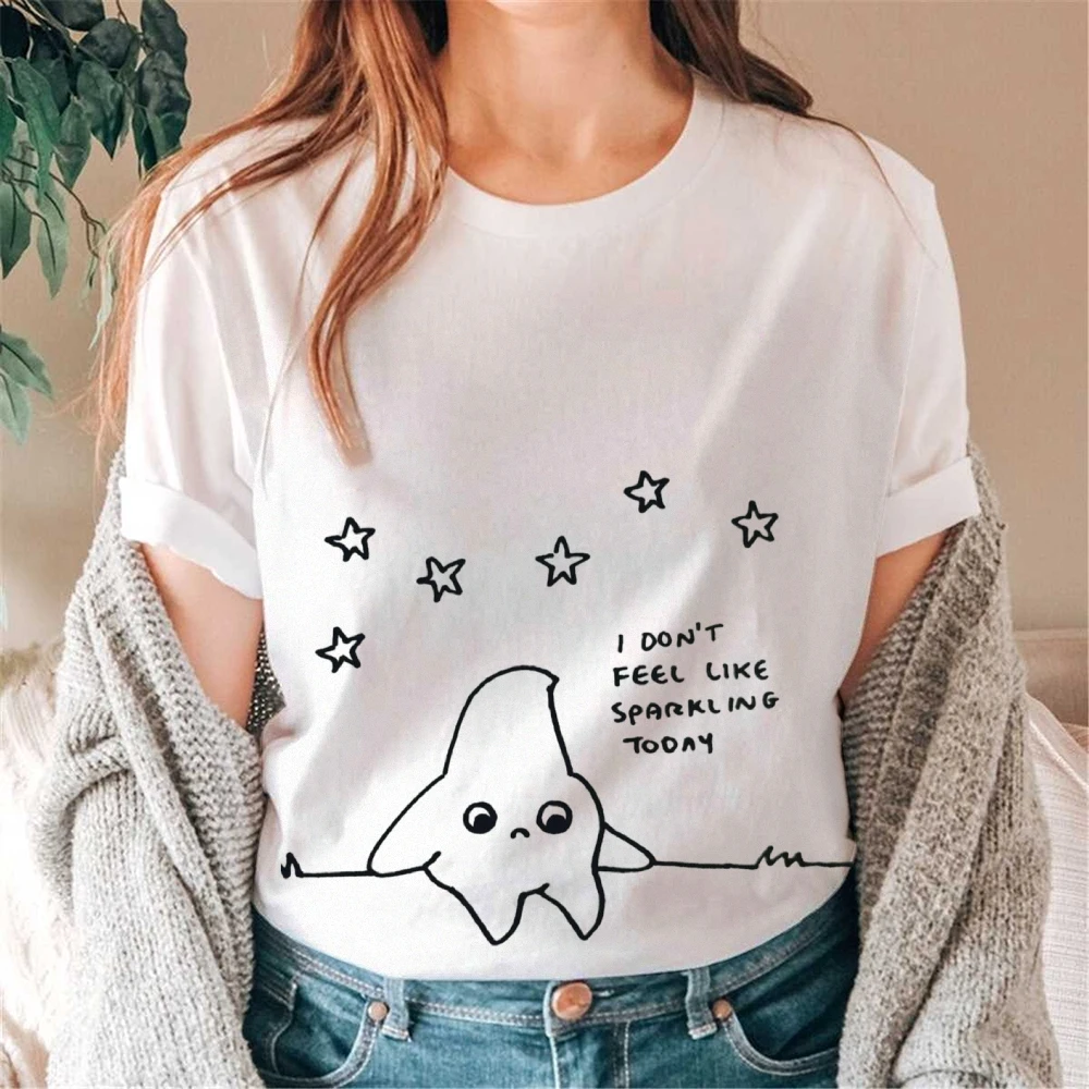 

Ladies Graphic T-Shirts Oversized Women Tee Y2K Vintage Washed Cotton Streetwear Casual Baggy Chargers Inspired