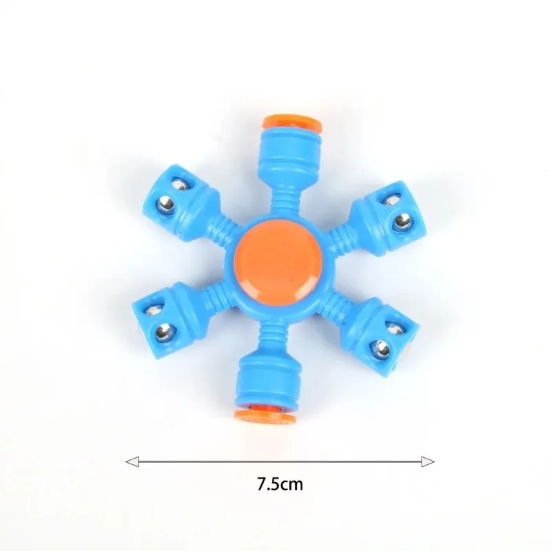 Metal Finger Spinner Plastic Spinner Toy Adult Toys for Children Fidget Spinner антистресс Random Color