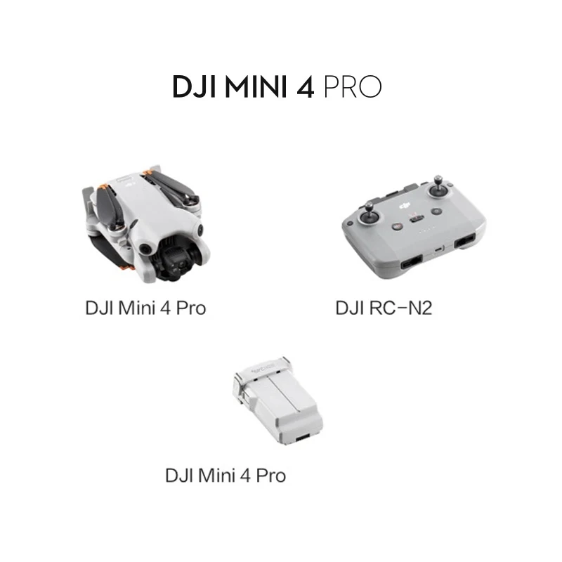 DJI DJI Mini 4 Pro универсальная мини-воздушная камера БПЛА начального уровня HD профессиональная без потерь вертикальная съемка всенаправленная активная