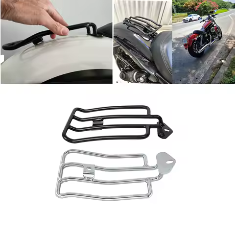 Motorcycle Rear Solo Seat Luggage Rack Support Shelf For Harley Sportster XL 883 1200 2004-2021 2015 2016 2017 2018