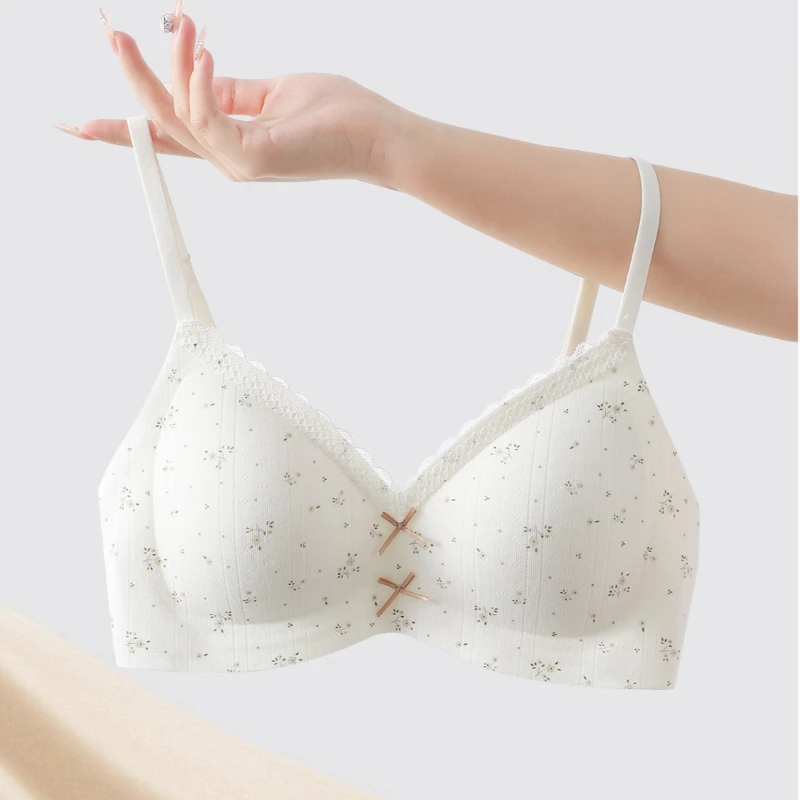 ملابس داخلية للفتيات بتصميم جميل حمالة صدر لاسلكية جميلة للنساء ناعمة قابلة للتنفس ثدي صغير براليت ملابس داخلية مريحة 2026