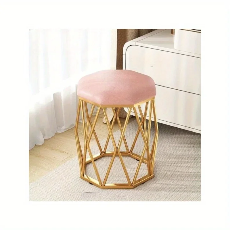 Nordic style dressing stool Modern simple manicure stool Home bedroom dressing chair Girls makeup stool