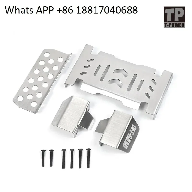 

Радиоуправляемая модель 1/10 Easy Control YK4107 YK4106PRO Модифицированная модернизированная броня шасси, металлическая защита