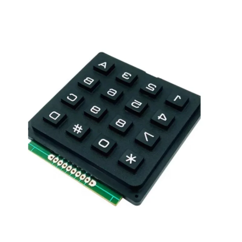 16-Key microcontroller keyboard key matrix 4 * 4 A-type 4X4 keyboard row and column scanning, industrial keyboard module
